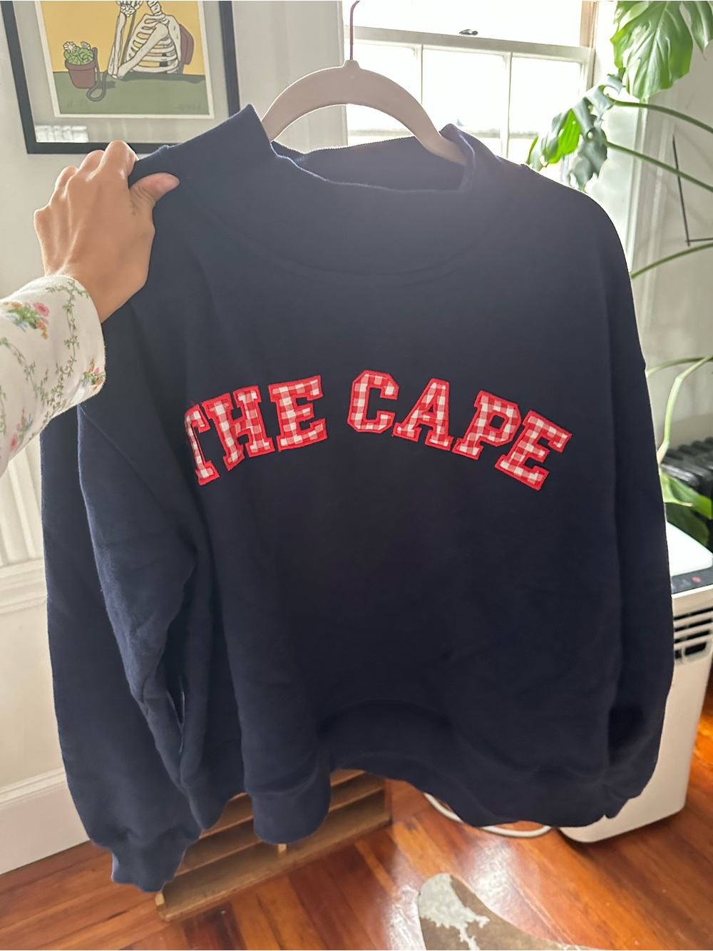 THE CAPE mockneck Vanilla Waves